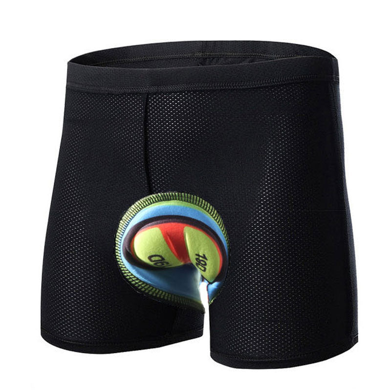 Men’s Cycling Shorts with Gel Padding – Compression Bicycle Underwear for Road & Mountain Biking