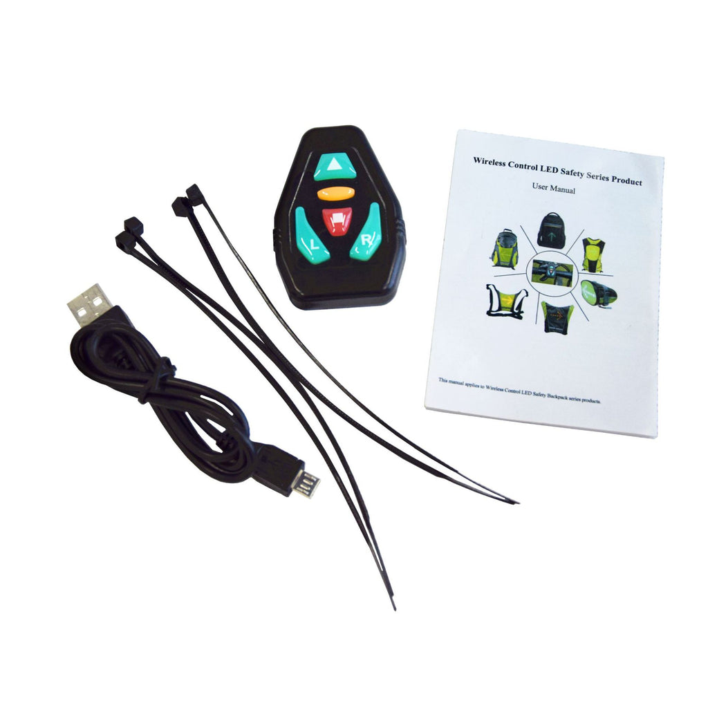 LED Signal Vest – Wireless Turn Signal Safety Vest for Cycling & Night Activities