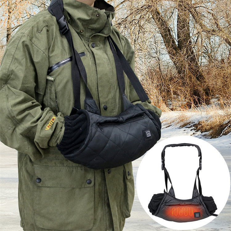 Outdoor Heated Hand Warmer Bag – 3-Gear Adjustable Heating for Camping & Ice Fishing