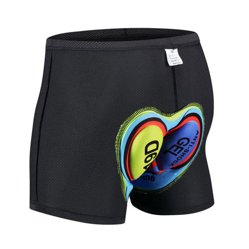 Men’s Cycling Shorts with Gel Padding – Compression Bicycle Underwear for Road & Mountain Biking